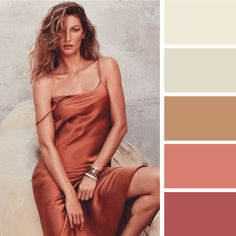 A Soft Autumn colour palette - Gisele Bündchen for Harper's Bazaar Australia Soft Autumn Capsule, Soft Autumn Capsule Wardrobe, Autumn Capsule Wardrobe