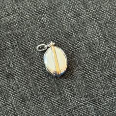 Locket Pendant Only, No Chain Included Slim Oval Tess Model Monica Rich Kosann Jewelry, Monica Rich Kosann, Silver Locket, Silver Lockets, Gold And Silver, Locket, Womens Jewelry Necklace, Silver Gold, Two Tone