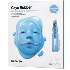 New! Dr.Jart+ Cryo Rubber Moisture Mask Dr Jart Face Mask, Dr Jart Mask, Rubber Mask, Overnight Face Mask, Mask Skincare, Gift Wishlist, Gold Eye Mask, Panda Eyes, Collagen Booster