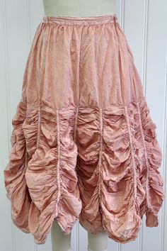 Rouched Dress Outfit, Types Of Skirts Style, Fashion Romantic Style, Archive Clothing, Sew Skirt, Romantic Skirt, Krista Larson, Rouched Dress, Design Skirt