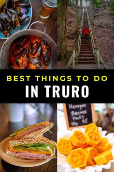 the best things to do in truro, including food and drinks for two people