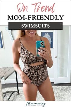 Step into summer with confidence with this collection of Women's Swimwear for moms. Highlighting Women's Fashion that is both stylish and practical, these picks include trendy options to keep you looking fabulous at every pool party or beach day. Swimwear For Moms, Hot Mom Outfits, Casual Mom Style, Trendy Mom, Swimwear Trends, Relaxing Vacations, Summer Is Here