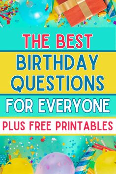 birthday questions Birthday Questions For Teens, Games About Birthday Person, Birthday Questions For Adults Fun, Kahoot Birthday Questions, Birthday Questions For Kids, Birthday Question Game, Birthday Jeopardy Game Questions, Who Knows Me Best Questions Birthday, Birthday Questions For Adults