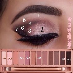 Rose Gold Smokey Eye Colorful Eye Makeup, Trendy Makeup, Pink Eyeshadow, Eyeshadow Tutorial