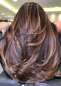 57+ Must-Try Brown Hair with Caramel Highlights for a Sun-Kissed Glow Up Balayage Caramel, Fall Winter Hair Color, Red Blonde Hair, Hair Highlights And Lowlights, Copper Highlights, Dark Hair With Highlights, Brown Hair With Blonde Highlights, Brunette Balayage Hair