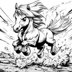 Engaging Pony Coloring Page - Pages to Color Archangel Tattoo, Youth Groups, Pages To Color, Flash Tattoo Designs, Horse Coloring Pages, Find Inner Peace, Finding Inner Peace, Family Reunions, Horse Coloring