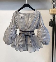 Lantern Sleeve Blouse