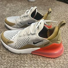 Near Perfect Condition Only Wore A Few Times These Sell Online For $170 Shoes Nike Air, Nike Air Max 270, Air Max 270, Sell Online, Shoes Nike, Selling Online, Woman Colour, Womens Shoes Sneakers, Air Max