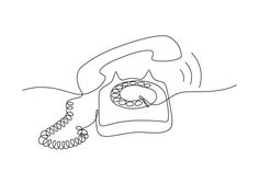 an old fashioned phone with a cord attached to the receiver, on a white background