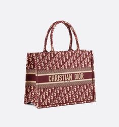 We guarantee this is an authentic SMALL DIOR BOOK TOTE Burgundy Oblique Embroidery or full money back. This Product is in Brand new condition with dustbag Dimensions: 36.5 x 28 x 17.5 cm Luxurysnob is not affiliated with Christian Dior. We guarantee this is an authentic Christian Dior item or 100% of your money back. Christian Dior is a registered trademark of Christian Dior Dior Book, Dior Oblique, Book Tote Bag, Christian Dior Fashion, Dior Book Tote, Bag Women Fashion, Small Book, Embroidery Bags, Dior Handbags