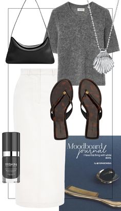 moodboard-journal | The White Print - Blog o modzie, stylu i szafie kapsułowej Moodboard Journal, Bali Fits, Victoria Beckham Bags, Missoni Fashion, Tory Burch Necklace, Moodboard Fashion, Sweet Disposition, Outfit Layouts, Fashion Moodboard