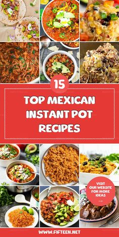 the top mexican instant pot recipes