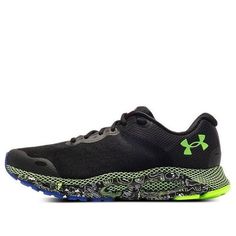 Under Armour Hovr Infinite 3 FNRN CN 'Black Green' 3025199-001 (SNKR/Professional) Fashion Performance, Stylish Sneakers, Black Green, Perfect Pair, Your Perfect, Under Armour, Sneakers, Green, Black