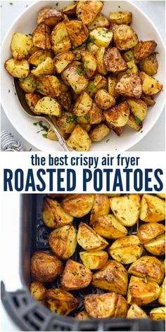 the best crispy air fryer roasted potatoes