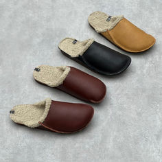 These luxurious slippers crafted from plush leather are the perfect choice for the modern woman. Their stylish design offers unparalleled comfort, making each step into a comfort experience. Add a touch of elegance with these beautiful slippers, perfect for any occasion. #leatherslipperswomen #homeslippers #slippersoutfits #flatslippersforwomen Flat Slippers, Flat Slipper, Vintage Winter, Leather Slippers, Round Toe Heels, Flats Shoes, Casual Flats, Women Vintage, Vintage Charms