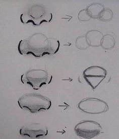 the steps to draw different shapes and sizes