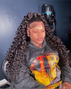 Girls Braided Hairstyles Kids, Bts Hairstyle, Black Hairstyles With Weave, Loose Deep Wave, Pretty Braided Hairstyles