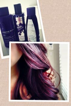 plum hair color | Plum Hair Color | Dark Brown Hairs Check out the website to see more Hair Color Plum, Plum Hair, Diy Hair Color, Hair Dyes, Sensitive Scalp, Dark Brown Hair Color, Purple Plum, Sally Beauty