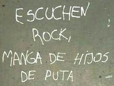 Soda Stereo, Literally Me, Chalkboard Quote Art, Rock And Roll, Graffiti