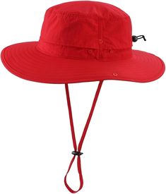 Connectyle Sun Hat for Men Women Outdoor UV Protection Safari Large, Red Product Details Package Dimensions : 11.02 x 11.02 x 0.39 inches; 3.17 ounces Department : mens Boonie Hat, Safari Hat, Mens Sun Hats, Hat For Men, Water Repellent Fabric, Hat For Man, Outdoor Woman, Sun Hat, Wide Brimmed