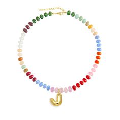 PRICES MAY VARY. 【Personalized Accessory】 With the natural beauty of gemstone,colorful beaded Initial necklaces allow you to showcase your initials or those of a loved one in a stylish, wearable design. 【Timeless Elegance】Crafted with high-quality colorful natural stones, these cute multi beaded charm necklaces exude a timeless and sophisticated appeal. ﻿ 【Versatile Style】 Suitable for both casual and formal occasions, these gold block balloon necklaces effortlessly complement various outfits.Fo Balloon Necklace, Outfits Fo, Necklaces Choker, Bubble Letter, Initial Necklaces, Bubble Necklaces, Stone Beaded Necklace, Charm Necklaces, Christmas Gift Jewelry