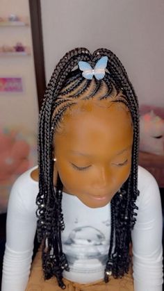 Half Up Half Down Braided Hairstyles Kid, Half Up Down Braided Hairstyles Kids, Kids Half Up Half Down Braids, Simple Cornrows For Kids, Braided Up Ponytail For Kids, Half Up Half Down Braids Kids, Black Kids Hairstyles Braids Children, Kali Hairstyles, Half Up Half Down Kids Braids