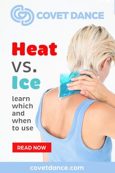 Dancer with icepack on neck Heat Vs Ice, Ice Vs Heat, Muscle Rub, Professional Dancers, Handy Dandy, Sore Muscles