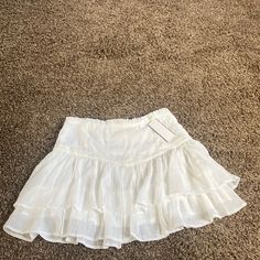 White Skirt From Lush, Size Medium, And Has Never Been Worn! Bday List, White Skirt, White Skirts, Lush, Womens Skirt, Color White, Cute Outfits, Size Medium, Skirt