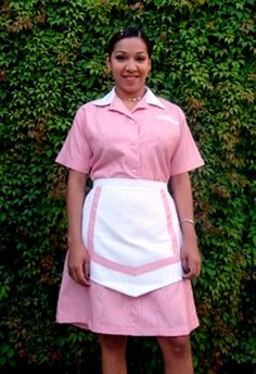 Mucama - maid Housekeeping Dress, Maids Outfit, Waitress Outfit, House Maid, Blouse Nylon, Black Halloween Dress, Maid Uniform, Female Transformation, Maid Outfit