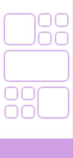 a white background with squares and rectangles in the bottom right corner, on top of