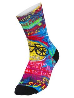 8 Days Cycling Socks. Cycology designs printed on compression cycling socks made from fabric providing excellent moisture-wicking. Combining flat toe seam construction for comfort and elastic knit for a snug fit, these socks are so good, you’ll want to wear them everywhere. Bike Saddle Bags, Bike Seat Cover, Cycling Socks, Saddle Cover, Bicycle Saddle, Bike Saddle, Cycling Cap, Bike Seat, Cycling Shoes