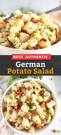 the best authentic german potato salad