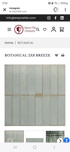 an image of some tiles that are white