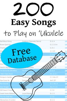 the ultimate guide to 200 easy songs to play on ukulele by various authors