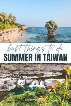 beaches & waterfalls of taiwan Summer Destinations, The Best Summer, Travel Summer, Planning A Trip, Cultural Experience, Summer Adventures, Awesome Things, Activities To Do