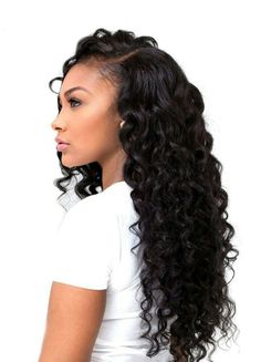 Medium Length i tip human hair extensions is one of the most preferred type of hairstyles these days. It looks great on thin and straight hairs as it adds volume to them. #blackhairstyles #blackhair #protectivestyles #naturalhair #humanhairextensions #hair #blackgirlmagic #naturalhairstyles #hairstyles Extension Hairstyles, Professional Hair Extensions, Sew In Hairstyles, Curly Hair Extensions, Sew In, Hair Weave, Deep Wave