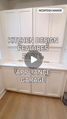 kitchen design features part 1 appliance garage