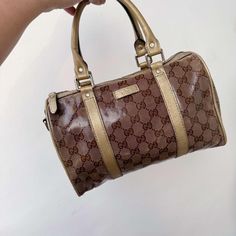 Condition: 9/10  "Please note that vintage items are not new and therefore might have minor imperfections".  Comes with a regular Dust bag. No other accessories / inclusions. Shipping is via UPS ( 6-10 )  days delivery  Due to the different light will get the different monitors, the pictures may not reflect the actual color of the items.  Please zoom photos for detail and any flaws there may be, any queries, pls ask before purchase.  TERM & CONDITION :  In term of authenticity, some has authenti Gucci Boston Bag, Zoom Photo, Gucci Monogram, Boston Bag, Different Light, Vintage Gucci, 10 Days, Purses And Handbags, Happy Shopping