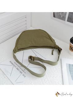 BirdinBag - Spacious Unisex Crossbody Bag with Ample Storage Khaki Softback Bag With Adjustable Strap, Functional Khaki Shoulder Bag, Functional Portable Khaki Bag, Functional Khaki Compact Bag, Khaki Mobile Phone Pouch Bag, Casual Portable Khaki Shoulder Bag, Casual Portable Khaki Bag, Casual Khaki Shoulder Bag, Casual Khaki Bag