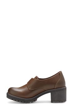 Step up your shoe collection with a leather block heel loafer. 2 1/2" heel Round toe Slip-on style Leather upper and lining, rubber sole Imported Block Heel Loafers, Buckle Loafers, Loafer Women, Leather Block Heels, Heeled Loafers, Shoe Collection, Step Up, Nordstrom Rack, Block Heels