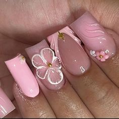 Acrylic Toe Nails, Long Acrylic Nail Designs, Her Nails, Work Nails, Pretty Nail Designs