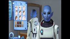 The sims 3 Create a Blue Alien Sim YouTube Blue Alien, The Sims 3, Sims 3, Blue