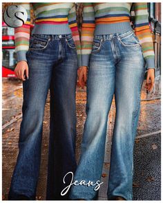 Everyday sims 4 cozy collection includes - Leather Jacket + Jeans + Colorful Stripe Turtleneck and Denim Skirt & Turtleneck as Outfit Early Access - free after 15/02 Jeans Sims 4 Cc, Striped Turtleneck, Sims Cc, Sims 4 Cc, Soho, Jean Jacket, Denim Skirt, Denim Jeans