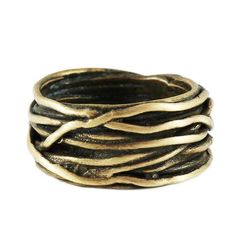 man gold ring Mens Gold Ring, Wired Ring, Gold Wire Ring, Gold Ring Band, Rustic Wedding Bands, Antique Gold Rings, Antique Silver Necklace, Man Jewelry, Bold Statement Jewelry