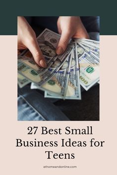 These teenager business ideas to earn money as a teen are perfect if they want to start a small business this year and earn some active and passive income.