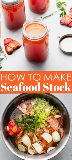 how to make seafood stock in the slow cooker