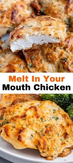 Melt In Your Mouth Chicken, Chicken Breast Recipes Baked, Easy Chicken Dinner Recipes, Chicken Recipes Casserole, Idee Pasto Sano, Chicken Dishes Recipes, Baked Chicken Recipes, Melt In Your Mouth, Butter Chicken