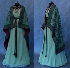 Fantasy Costumes, Drawing Clothes, Historical Dresses, Historical Clothing