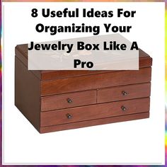 Transform your jewelry storage with our guide, "8 Useful Ideas For Organizing Your Jewelry Box Like A Pro." Discover creative tips and innovative solutions to keep your jewelry box tidy and stylish. From sorting by type to utilizing space-saving organizers, these strategies will help you easily find your favorite pieces. Say goodbye to tangled necklaces and mismatched earrings, and elevate your jewelry organization game today! Ideas For Organizing, Tangled Necklace, Useful Ideas, Mismatched Earrings, Organization Hacks, Like A Pro, Jewelry Organization