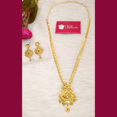 24 carat gold plated ruby stone indian set with earrings. Middle haram. Delicate wear. A best replica of original gold sets. 100% real look. Perfect for any occasion. More variety on our shop. For any enquiries feel free to contact us. Please provide detailed address with contact number when order is placed as it is required on shipping label. Bollywood Style Hallmarked Yellow Gold Jewelry, Bollywood Style Yellow Gold Temple Necklace Gift, Yellow Gold Temple Jewelry Sets With Elegant Design, Gold Plated Yellow Gold Bridal Necklace For Puja, Heavy 22k Yellow Gold Jewelry Sets, Yellow Gold Plated Bridal Necklace For Puja, Bridal Yellow Gold Plated Necklace For Puja, Traditional 22k Gold Jewelry Sets With Elegant Design, Yellow Gold Plated Kundan Necklace For Diwali